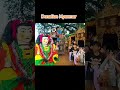 Joyful Costume Dance Performance in Front of an Ah-Lu Pavilion