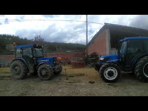 Newholland Tt 75  7556s çekişmesi