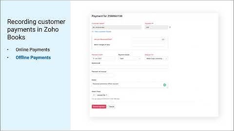 Webinar on "Streamlining Payments in Zoho Books"