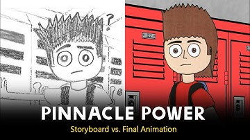 Pinnacle Power: Storyboard vs. Final Animation