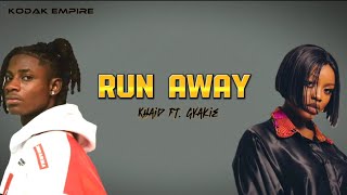 Khaid - Run away ft. Gyakie (lyrics video)