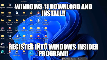HOW TO UPGRADE WINDOWS 10 TO  WINDOWS 11OS INSIDER BUILD VERSION?||REGISTER INTO WINDOWS INSIDER PRG