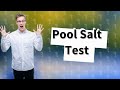How do i know if my pool needs salt