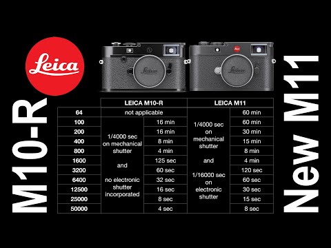 NEW Leica M11 vs Leica M10-R | Long Exposure at High ISO