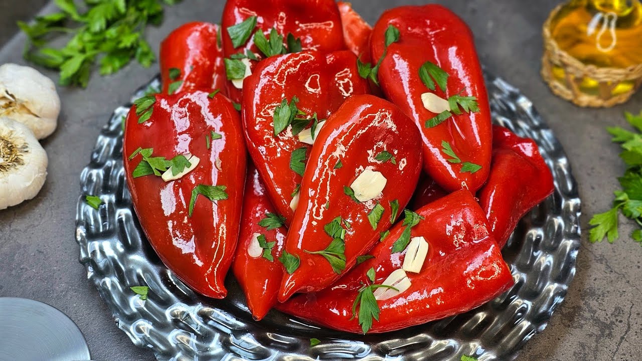 Turshi me Speca të Kuq sipaa recetës së gjyshes - Pa Konzervanse