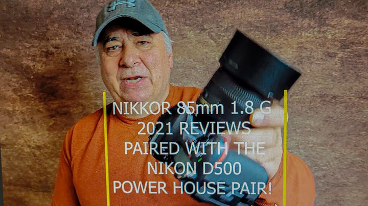 Nikon 85mm f1 8 g review