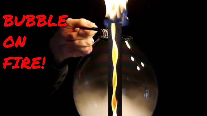 Fire Tornado Inside A Bubble