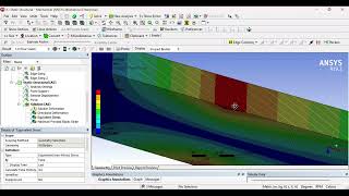 Non linear analysis of cantilever beam in Ansys Part 2