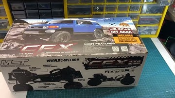 Building the MST CFX Toyota FJ chassis