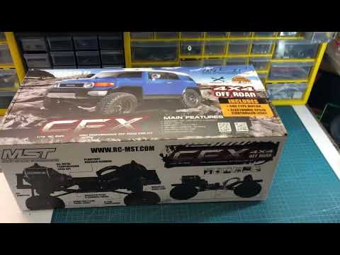 Building the MST CFX Toyota FJ chassis