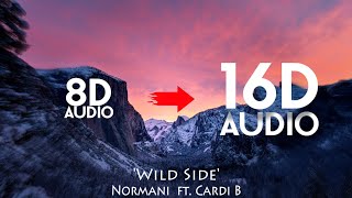 Normani  Wild Side 16d   Not 8d  Ft Cardi B  Use Headphones 