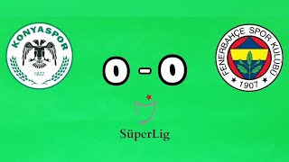 Konyaspor - Fenerbahçe maç sonucu ne olacak 🤔 #konyaspor #fenerbahçe #süperlig