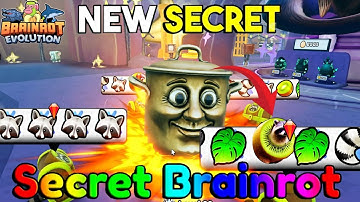 NEW ADMIN UPDATE 200+ NEW SECRETS CRATE UNBOXING in Brainrot Evolution | Crew TV Channel