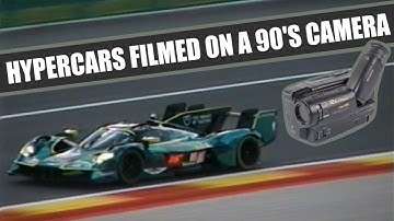 WEC Hypercars filmed on a 90