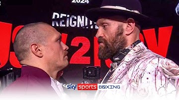 Tyson Fury and Oleksandr Usyk