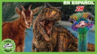 Dinosaurio Misteriosa en Aventuras de Animales | Videos de dinosaurios y juguetes para niños