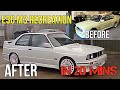 20 minutes du dbut  la fin de la construction e30 m3 recreation