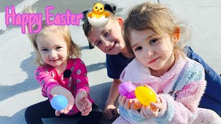 Egg hunt with colors and counting!