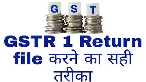 GSTR1 Return File (Offline & Online) Live Demo Part - 2