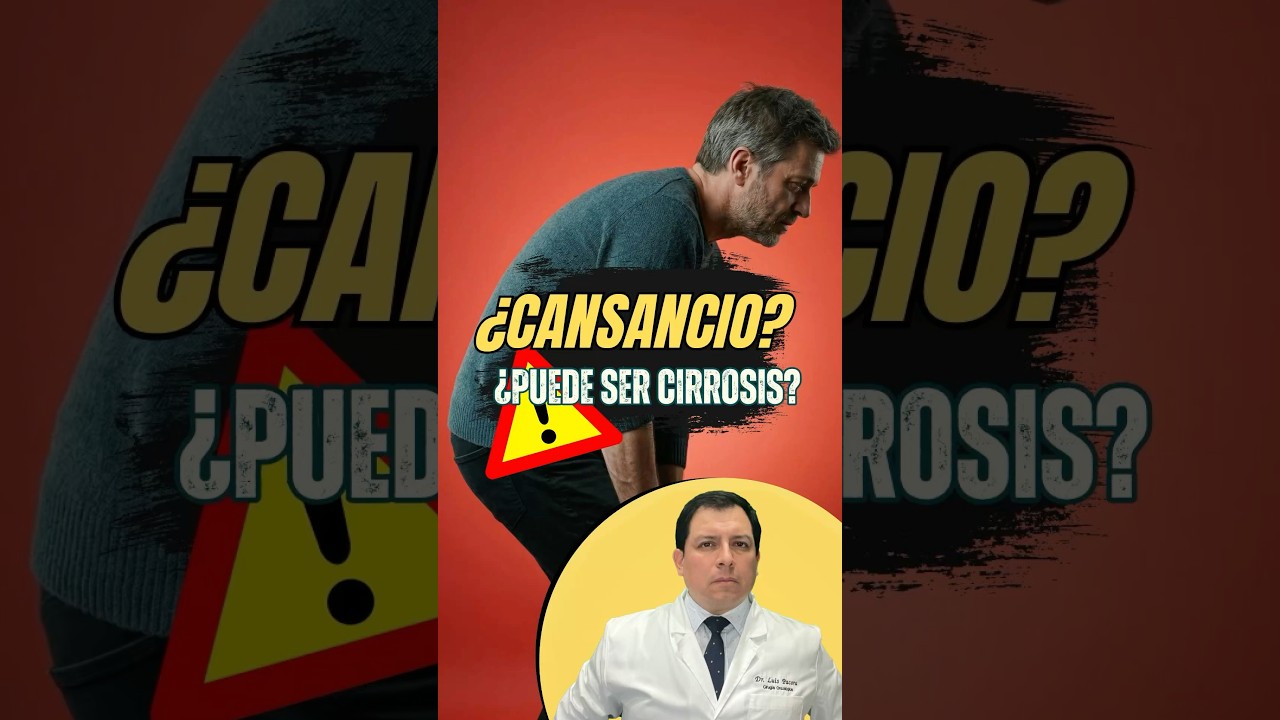 ¿PARECE CANSANCIO? ¡CUIDADO! #cirrosis