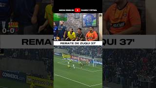 Remate de Zuqui. 37' 🕜 Universidad Católica 2 Barcelona SC 0 ⚽️ #reaccion #shorts