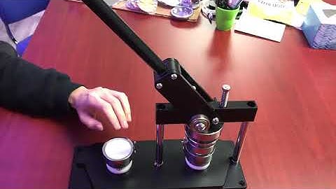 Chibuttons Round Buttons Using B400 Machine (New Version)