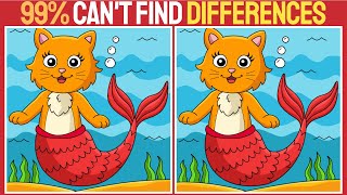 【Spot the difference】⚡Very difficult puzzles for genius!! | Find 3 Differences between two pictures