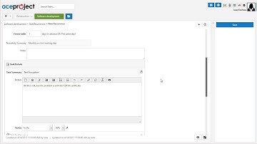 Create a Recurring Task (Quick Tip Video)