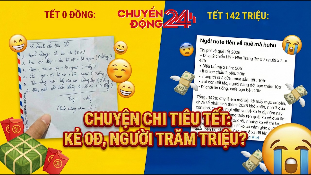 Chuyển động 24h ngày 05/02: Chuyện chi tiêu ngày Tết | VTV24