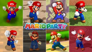 Evolution Of Mario In Mario Party Games [1998-2018]