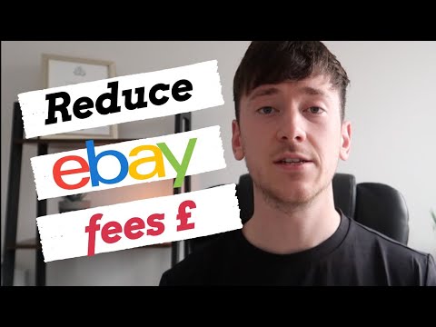 HOW TO REDUCE EBAY SELLING FEES