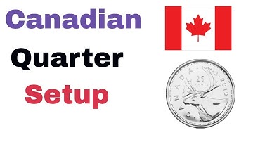 How to set up Canadian quarters in coin acceptor