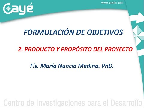 Video: ¿Qué es proyecto y producto?