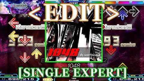【DDR XX EDIT】 1048 / dj vortivask [SINGLE EXPERT] Lv.14