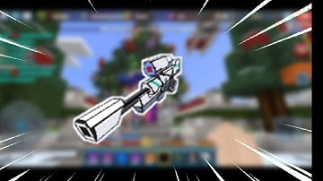 The Power Of Ice Sniper!! - Blockman Go Adventure (Build And Shoot) - MightDream