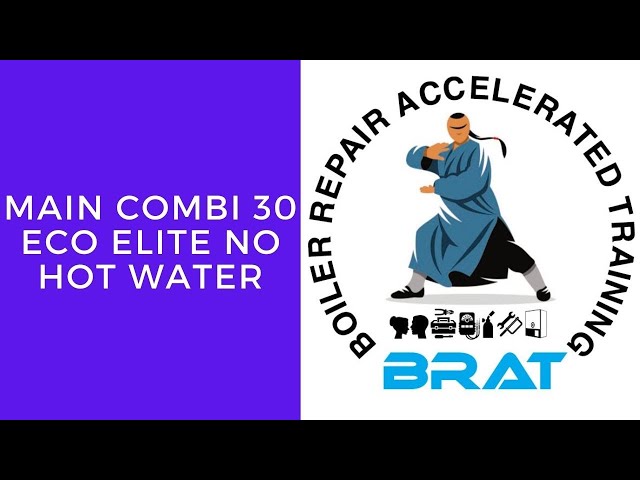 Main Combi 30 eco Elite No Hot Water Boiler Repair Accelerated Training -  YouTube