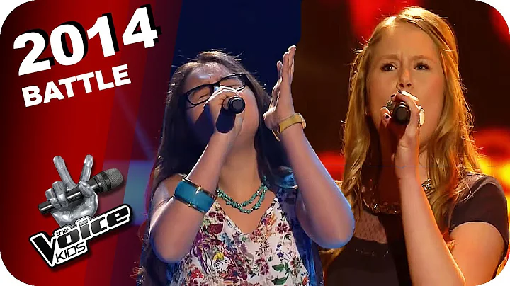 Ellie Goulding - Burn (Lena/Lara) | The Voice Kids...