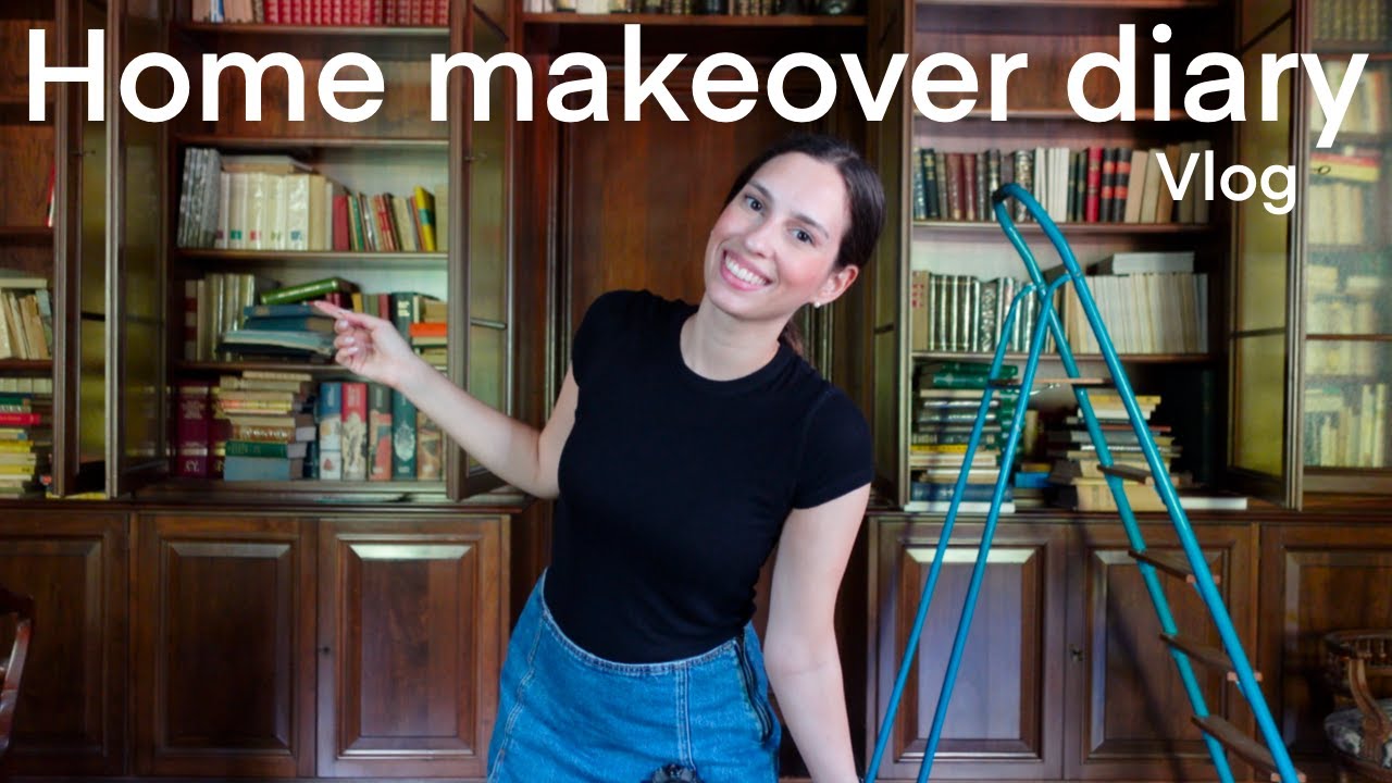 Ecco dove metterò i libri | makeover home diary vlog 🪴