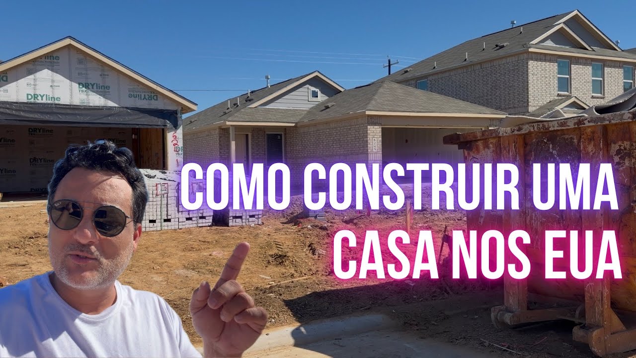 Passo a passo, como construir uma casa no Texas
