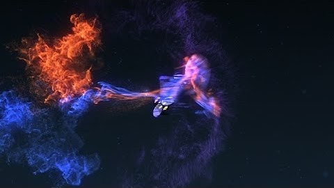 Particle Trails Logo Reveal - After Effects Template