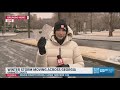 Icy conditions build in Suwanee