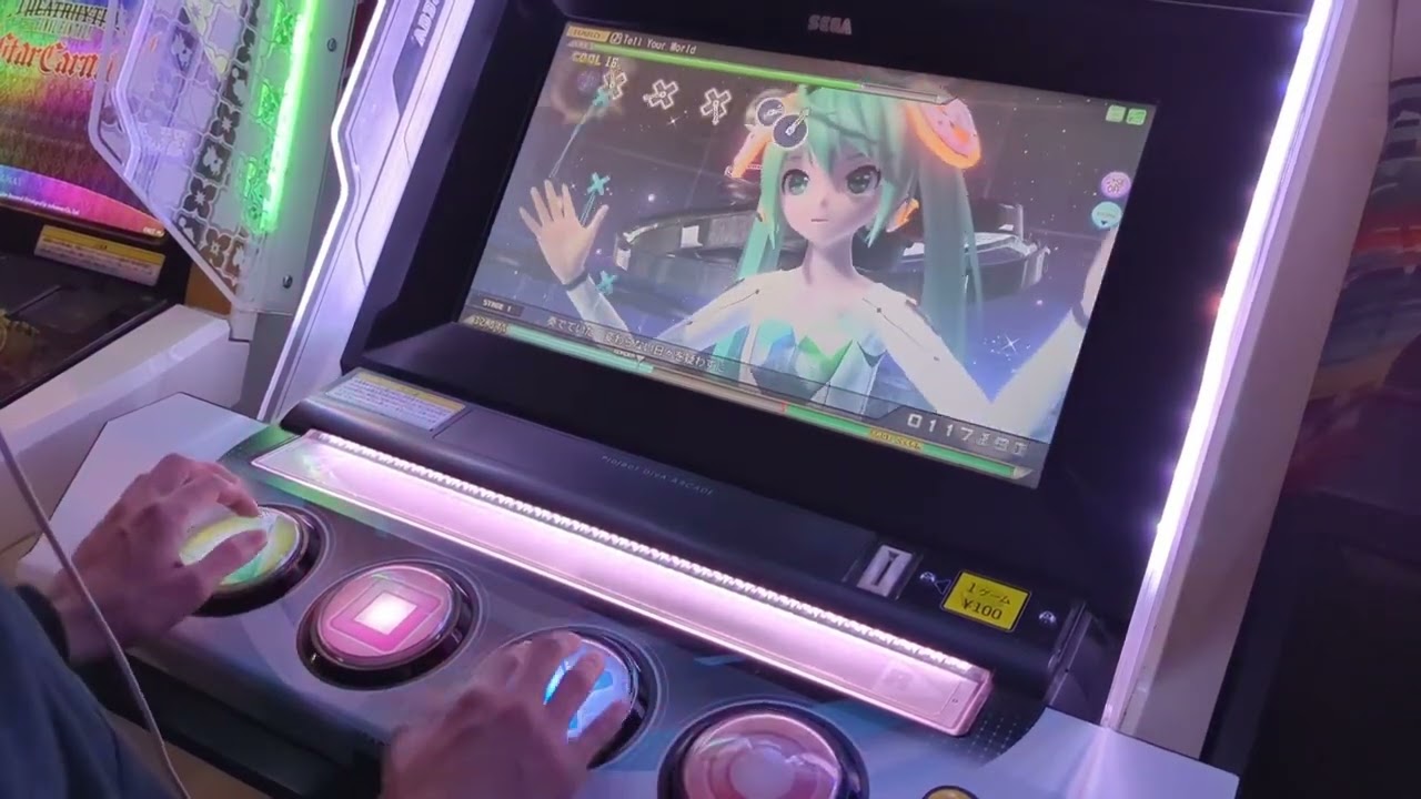 pjsk player plays project diva for the first time