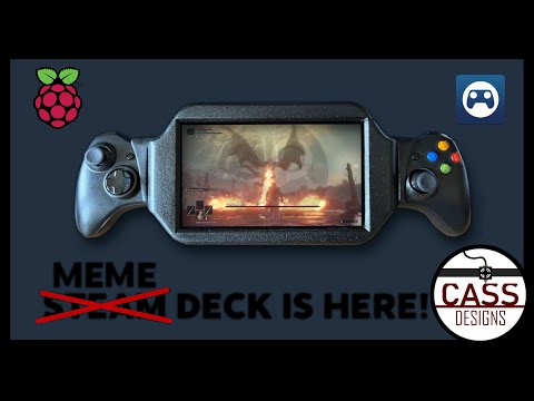 How I made a DIY Steam Deck with a Raspberry Pi