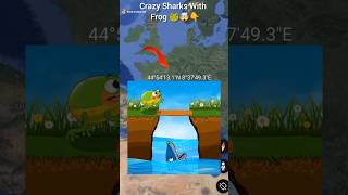 Cea Shark With Frog πΈπ€―π on google map and google earth π #earthlocation2m #short