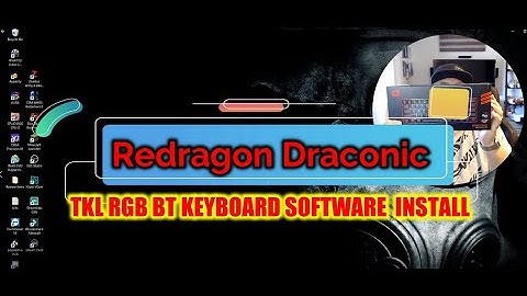 Redragon Draconic K530 60% 61 Key TKL RGB BT Keyboard Software Install