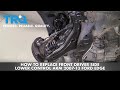 How to Replace Front Driver Side Lower Control Arm 2007-14 Ford Edge