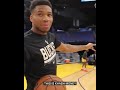 Giannis being the funniest Person in the League for 53 seconds