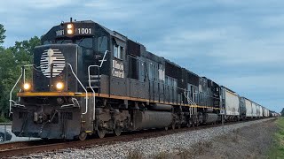 CN A419 North through Ponchatoula, LA with an IC SD70 Duo