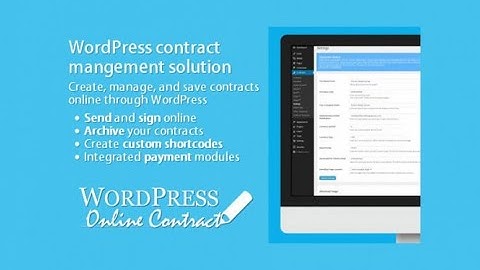 WP Online Contract Premium Version Free Download [100% Work]