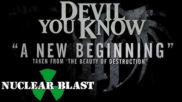 DEVIL YOU KNOW - A New Beginning (OFFICIAL LYRIC VIDEO)